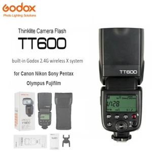 Godox TT600 2.4G Wireless Flash Speedlite for Canon Nikon Pentax Olympus Fuji - Picture 1 of 13