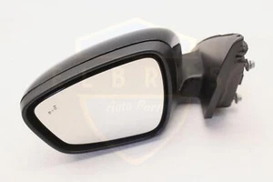 FORD ESCAPE 20 21 22 LEFT DRIVER SIDE VIEW MIRROR HEATED PAINTED BLACK OEM - Picture 1 of 14
