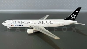 Asiana Airlines Boeing 767-300 HL7516 Star Alliance JC Wings JC4102 1:400 RARE - Picture 1 of 2