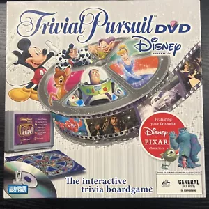 Trivial Pursuit DVD Disney Edition Interactive Board Game 2005 - Picture 1 of 12