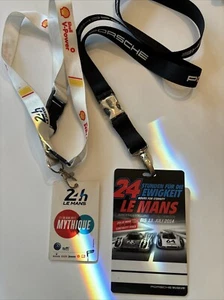 2- vintage Porsche LE MANS 24 hour Race lanyards 2014/17 - Picture 1 of 5