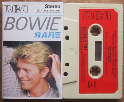 DAVID BOWIE - RARE (RCA ‎PK45406) 1982 ITALY CASSETTE TAPE INC. CRYSTAL JAPAN - Image 1 of 4
