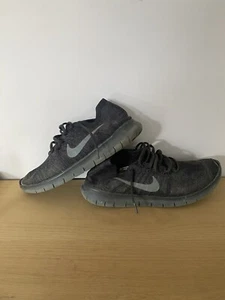 NIKE FREE RUN FLYKNIT Size 11 Black - Picture 1 of 10