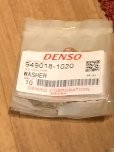 OEM DENSO Pack of 10 Copper Washers 949018-1020 - Picture 1 of 2