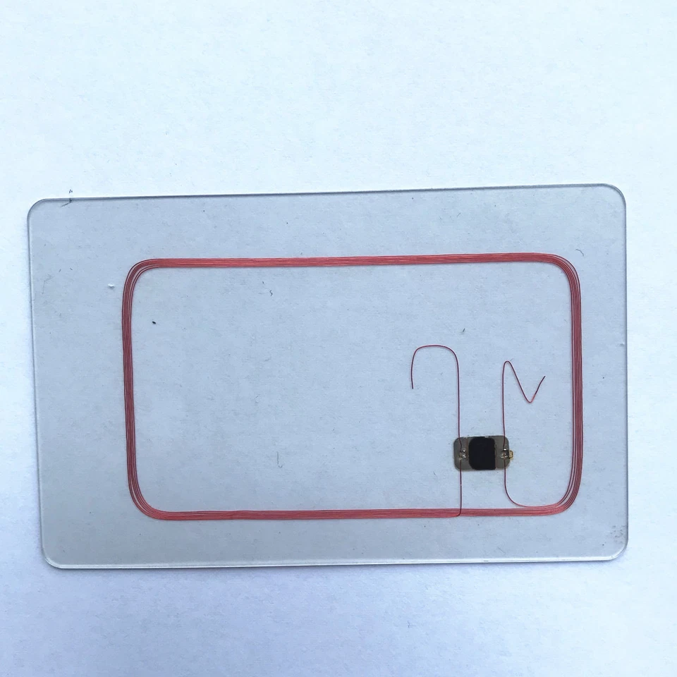 MIFARE Classic 1K 13.56Mhz ISO14443A Transparent RFID Access control Card 10pcs - Image 1 of 1