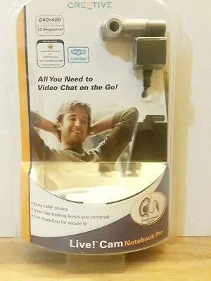 Creative Live! Cam Notebook Pro Laptop Desktop Webcam with Handset - Image 1 of 4