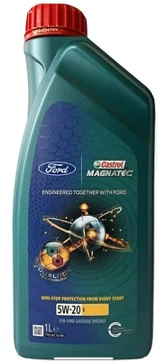 OLIO MOTORE CASTROL MAGNATEC PROFESSIONAL E 5W20 ORIGINALE FORD LT.1 - Immagine 1 di 2