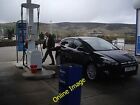 Photo 6x4 Petrol pump forecourt Huntly Tesco filling station, Huntly. c2013