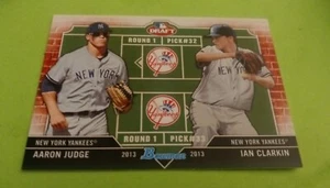 AARON JUDGE - IAN CLARKIN 2013 Bowman Draft Rookie #DD-JC RC | New York Yankees - Picture 1 of 1