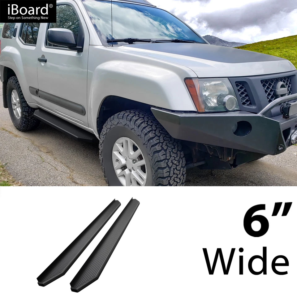 APS Running Board Black 6" Fit Nissan Xterra 05-15 - Изображение 1 из 4
