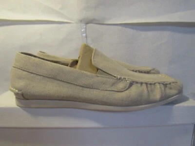 Zapato de barco Steve Madden para hombre de tela sin cordones talla 8,5 M B68M Foto 1 de 4