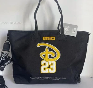 Bolso de Mano D23 Expo 2024 Exclusivo Disneyland Walt Disney World Lona Chenille Nuevo con Etiquetas - Imagen 1 de 6