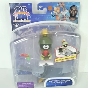 Space Jam A New Legacy Marvin The Martian With Spaceship Action Figure NEW - Picture 1 of 4