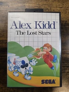 Alex Kidd The Lost Stars (Sega Master System, 1988) komplett mit Handbuch getestet - Bild 1 von 4