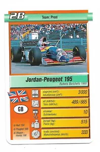 2000 Supertrumpf F1 Formel 1 finnische Spielkarten #2B Rubens Barrichello - Bild 1 von 1