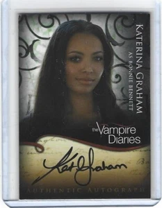 Vampire Diaries Season 1 Katerina Graham as Bonnie Bennett Autograph A5 READ - Picture 1 of 7
