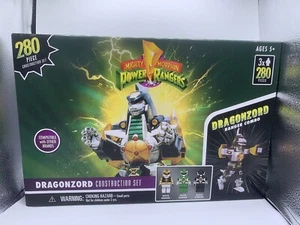 HASBRO Mighty Morphin Power Rangers DRAGONZORD Construction Set 280 Pcs SEALED! - Picture 1 of 6