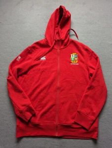 Canterbury British & Irish Lions Full Zip Training Top Hooded Mens Size 2XL - Picture 1 of 18