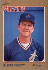 1988 Jackson Mets Grand Slam #5 Glenn Abbott