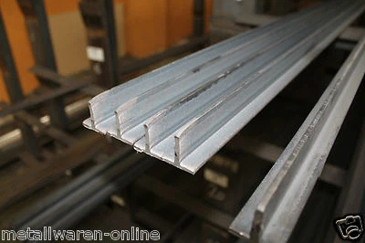 T-Stahl S235 verzinkt - Stahl Stütze Metall T-Eisen Stahlprofil T-Profil Träger