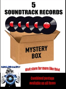 Vinyl Record Bulk Box - 5 x Original Soundtracks random pick - Picture 1 of 1