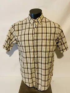 Ralph Lauren Jeans Company kariertes kurzärmliges Herrenhemd 100 % Baumwolle Größe M - Bild 1 von 4