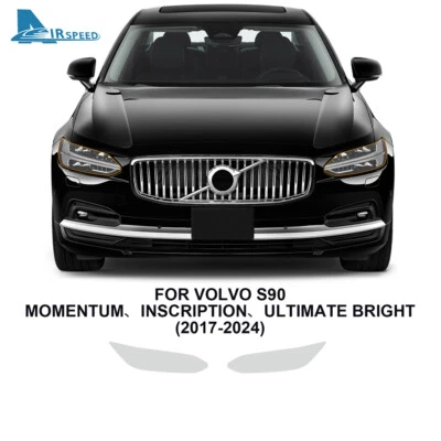 Película de protección de pintura precortada de faros PPF para Volvo S90 Inscription 2017-2024 Foto 1 de 4