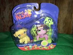 Littlest Pet Shop 2006 Bulldog #135 ragnatela viola #136 nuovo con scatola...o2 - Foto 1 di 4