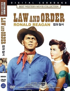 Law and Order (1953) Ronald Reagan / Dorothy Malone DVD NEW *SAME DAY SHIPPING* - Picture 1 of 3