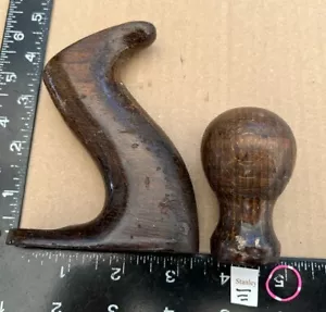 Stanley Plane Wooden Tote & Base Handle No 4 1/2, 5 1/2, 6, 7 Used Parts - Picture 1 of 9