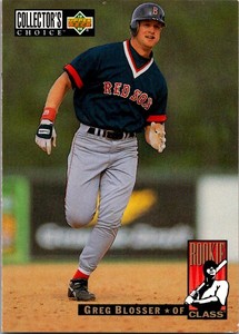 1994 Collector's Choice #2 Greg Blosser Gold Signature Good