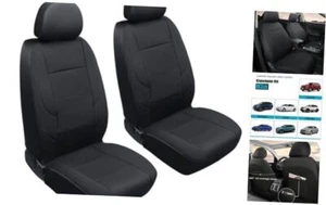 Front Car Seat Cover for Kia, Leather Bucket Seat Covers Custom Fit Kia Black - Picture 1 of 7