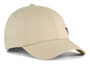 Gorra PUMA Essential Metal Puma Cat BB beige almendra tostada nueva - Imagen 1 de 2
