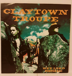 Claytown Troupe - Hey Lord / Island Records - 12 ISP 428 / 1989 12" Poster VG+
