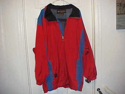 Columbia 滑雪/滑雪板转换套衫尼龙夹克大号 Go 美国滑雪队  — 第 1/4 张图片