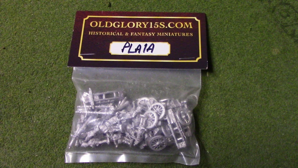 🔥 15mm Antigua Gloria Napoleónica Artillería de Pie Prusiana A (PLA 1a) Foto 1 de 1