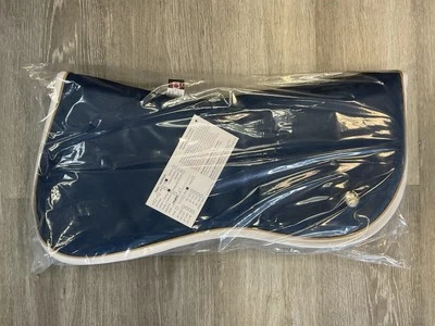 Media almohadilla de espuma Ogilvy azul marino/dorado/blanco Foto 1 de 2