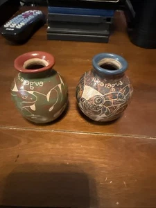 Alba Ivororis Nicaragua Pottery Vase - Picture 1 of 8