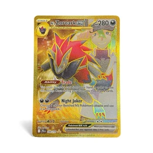 SV9 JOURNEY TOGETHER Pokemon N's Zoroark ex 189/159 Hyper Rare - Picture 1 of 2