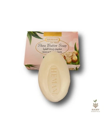 HEMANI Sheabutter Seife 75g – pflegend & feuchtigkeitsspendend – Naturkosmetik - Bild 1 von 2