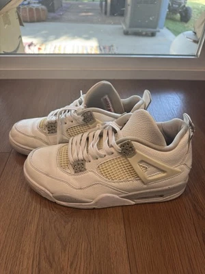 Air Jordan 4 Retro "White Oreo" CT8527-100 Hombre Talla 10 (EUR 44) Foto 1 de 4