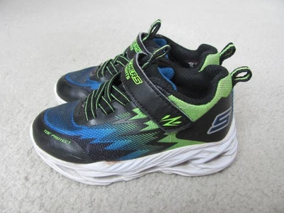 Skechers S-Lights Baby/Toddler Boy's Light-Up Athletic Shoes Child Size 7 - Image 1 of 4