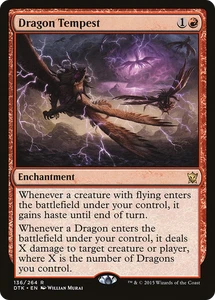 Dragon Tempest #136 (MP) Dragons of Tarkir DTK Magic MTG - Picture 1 of 1