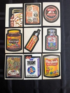 1974 Wacky Packages 6th Series Complete Set Of Stickers - Picture 1 of 8