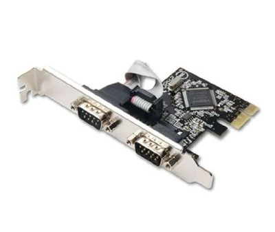 Syba Multimedia Sd-pex15022 Serial Adapter 2 X 9-pin Db-9 Rs-232 Serial Pci - Image 1 of 2
