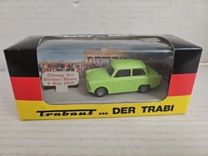 Diecast Metal Vintage Berlin Wall Der Trabi Car By Vitesse And Box - Picture 1 of 9