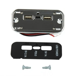 Brand New Car Charger Socket Power Adapter 12-24V 18W Blue LED Indicator - Zdjęcie 1 z 23