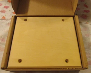 Pampered Chef Apple Wood Stand Accessory For Peeler/Corers New 7X6 Inch - Picture 1 of 4