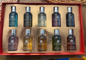 NEU MILTON BROWN London Duschgel Geschenkbox (10) Düfte in 1,7 Unzen Flaschen - Bild 1 von 9