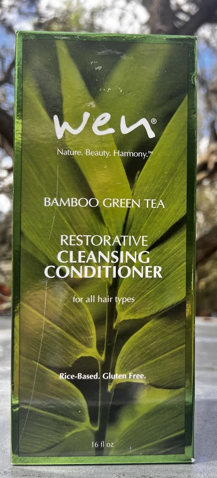 Wen Bamboo Green Tea Restorative Cleansing Conditioner 16oz With Pump New - Image 1 of 3